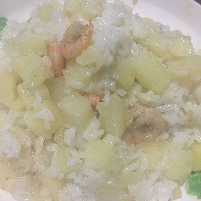 土豆焖饭