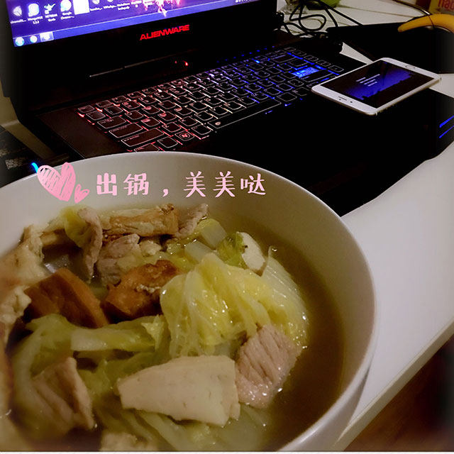 白菜炖豆腐