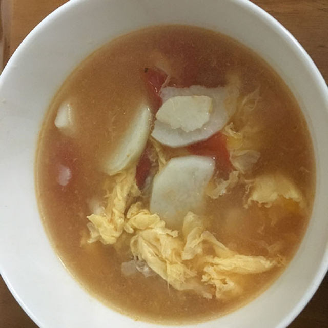 淮山蕃茄蛋汤