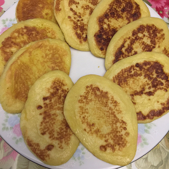 黄豆粉松饼