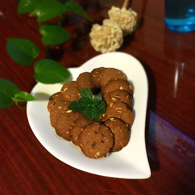 花生酱燕麦饼干