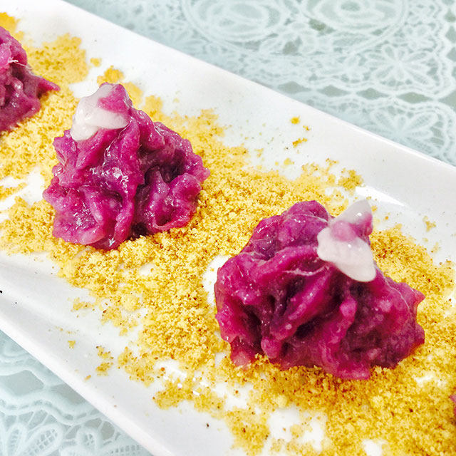 紫薯糯米滋