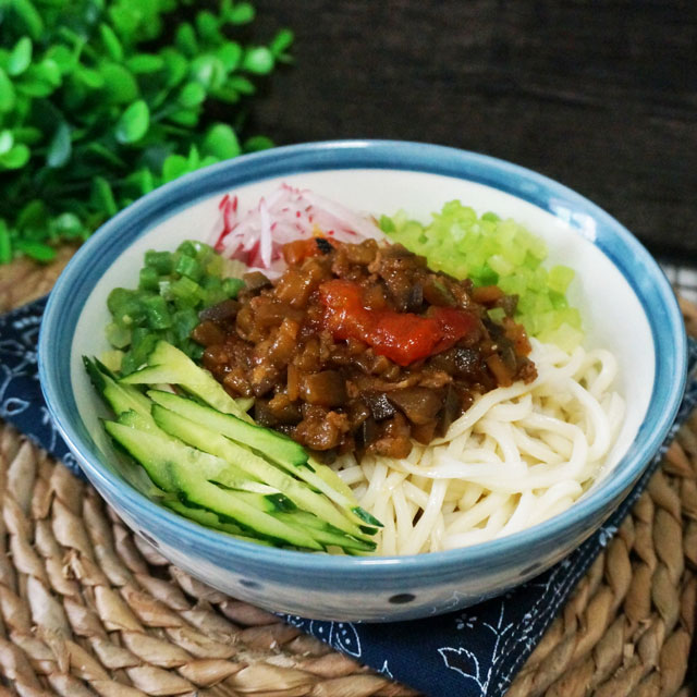 茄丁肉酱打卤面