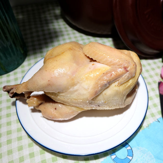 砂锅版盐焗鸡
