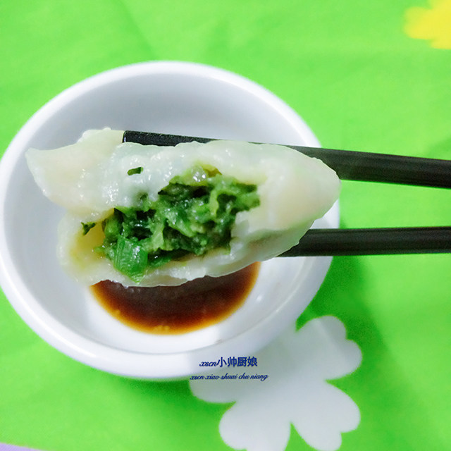 苜蓿水饺~苜蓿肉饺