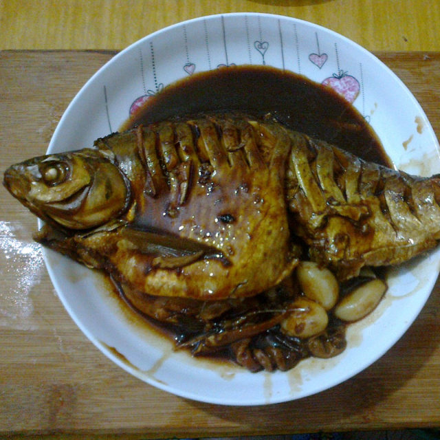 红烧鳊鱼