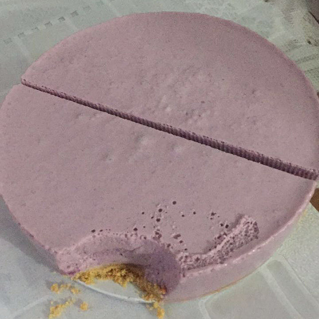 蓝莓果酱芝士蛋糕