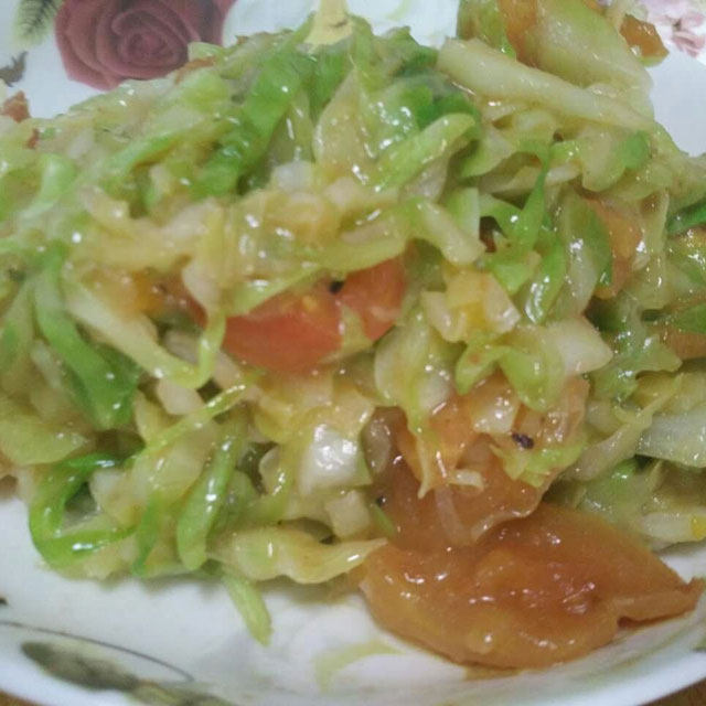 西红柿炒大头菜