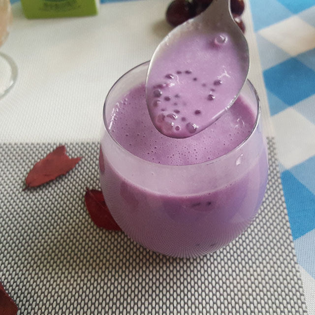 紫薯椰浆西米露