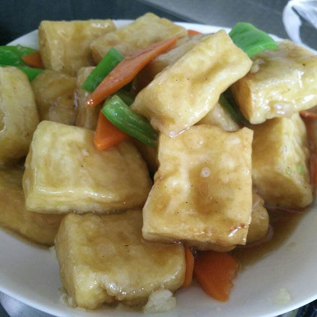 焦溜豆腐