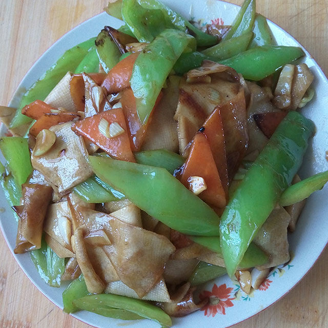 尖椒豆片