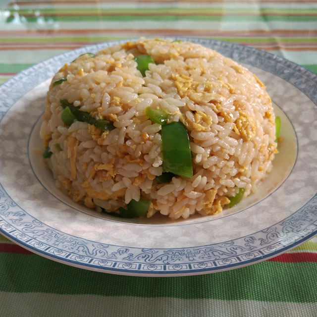 青椒蛋炒饭