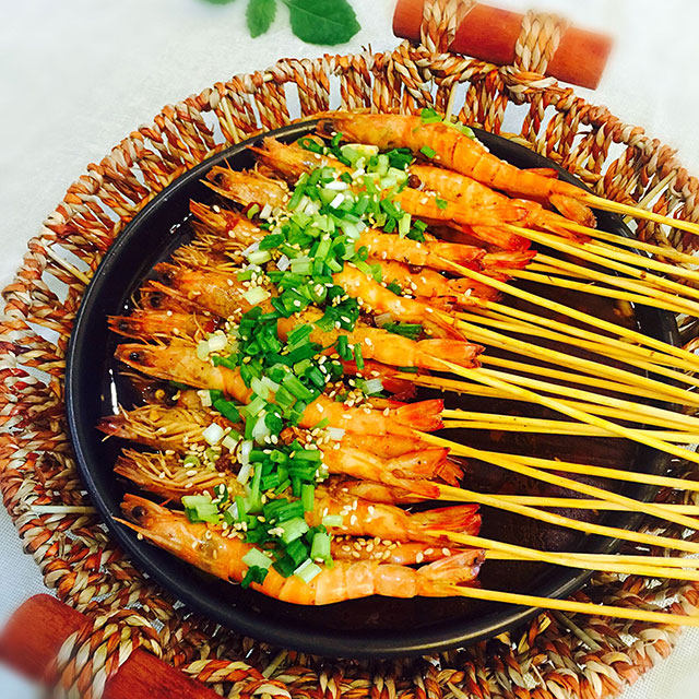 水煮串串虾