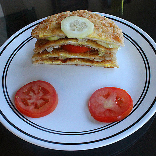 鸡蛋灌饼汉堡