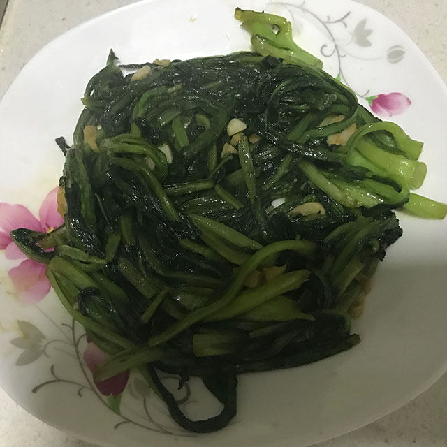 蒜泥油麦菜