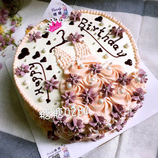 小花裙蛋糕