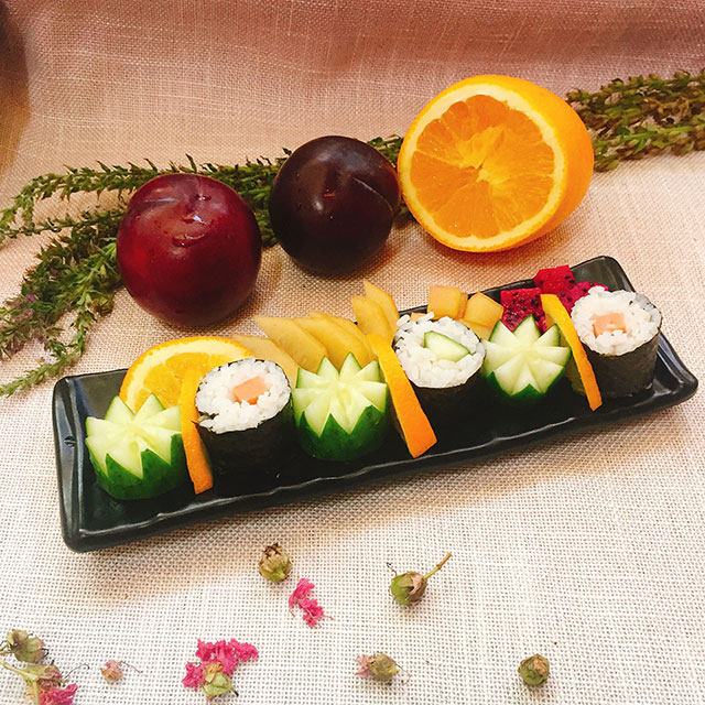 简单寿司的做法