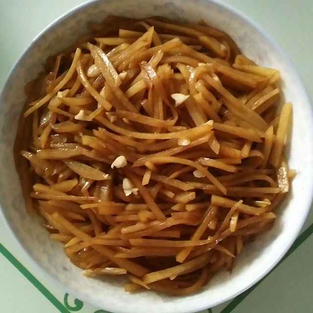 蒜香土豆丝