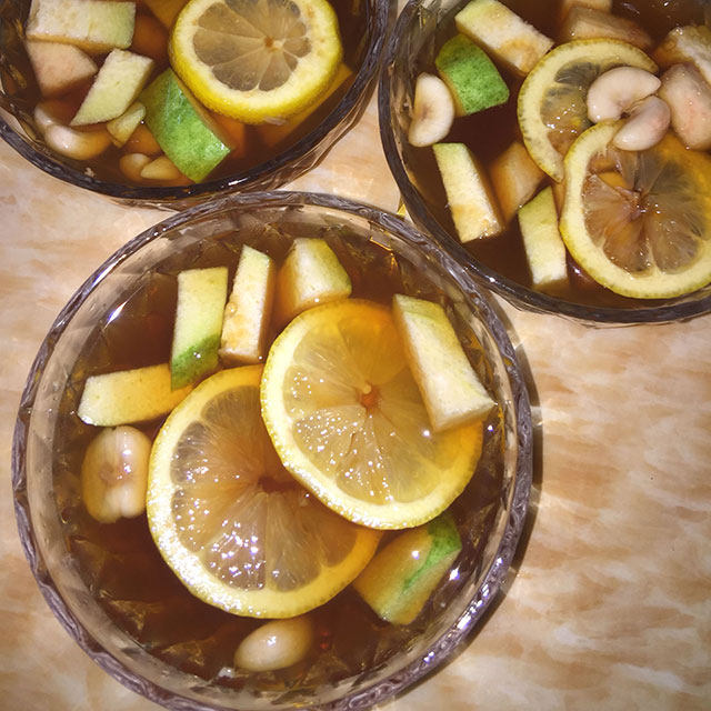 柠檬水果红茶