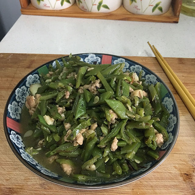 肉末豆角