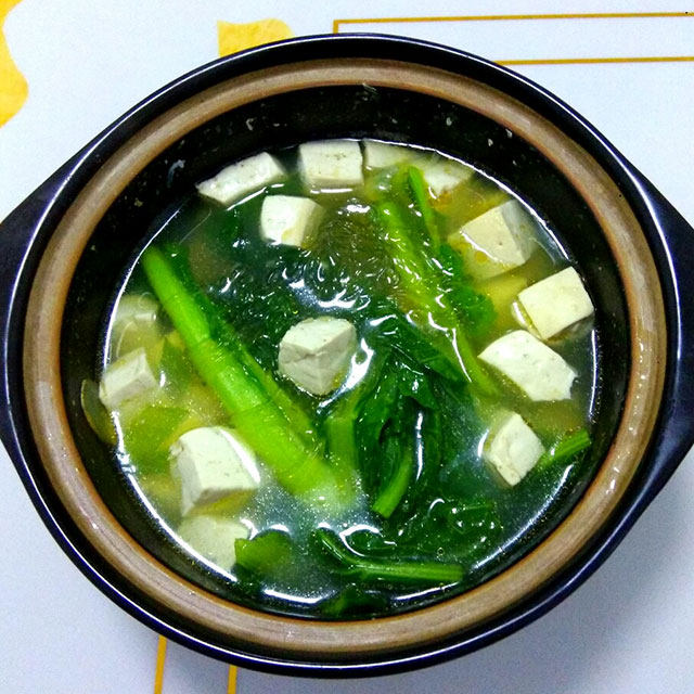 砂锅白菜豆腐汤