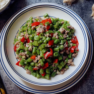 豆角炒肉末的做法大全_豆角炒肉末的家常做法_怎麼做好吃_圖解做法與