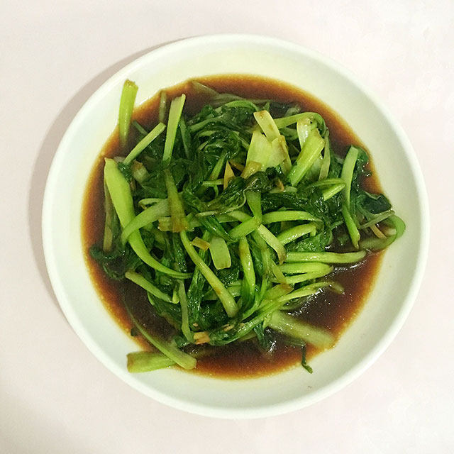 素炒青菜