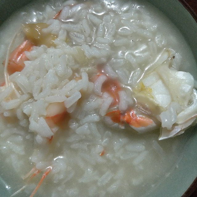 虾蟹粥