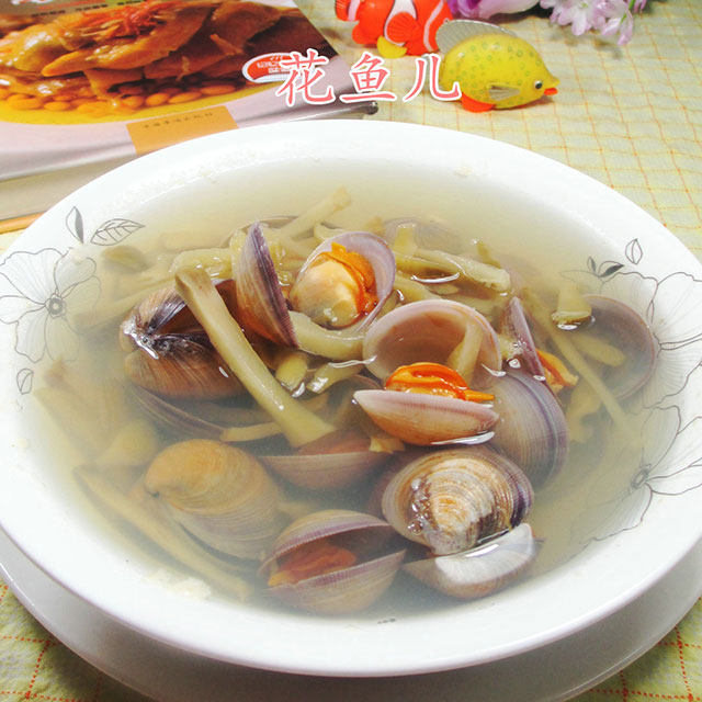 榨菜圆蛤汤