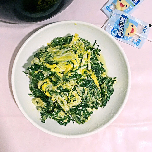 韭菜炒鸡蛋