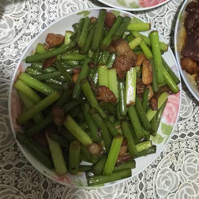 蒜薹炒肉