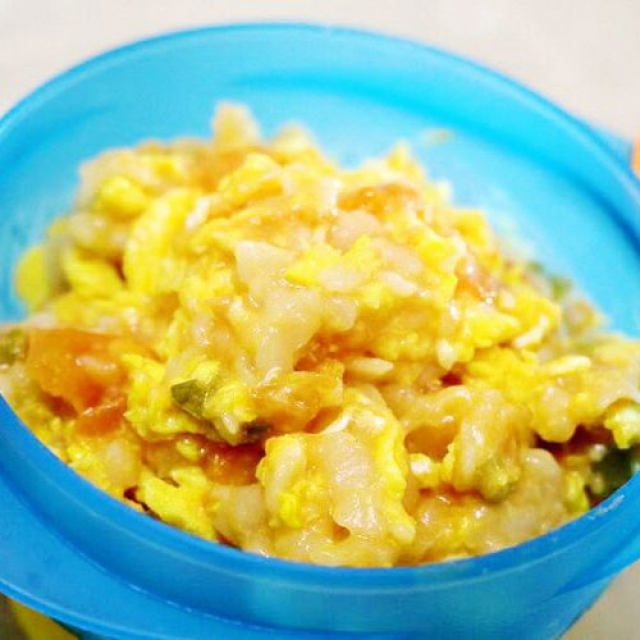 补钙番茄疙瘩面 宝宝辅食，鸡蛋+面粉+奶酪