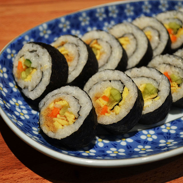家常松香寿司，简单又美味