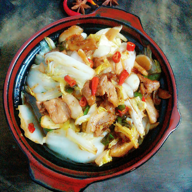 干锅白菜