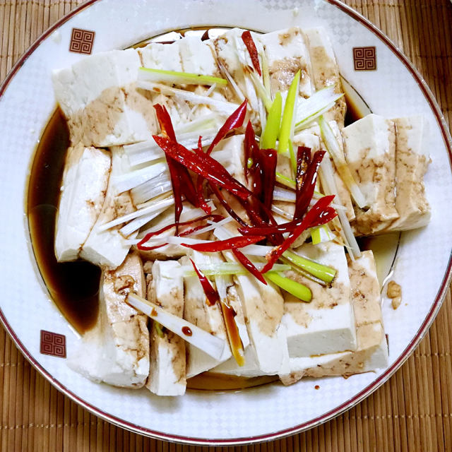 葱香豉油豆腐