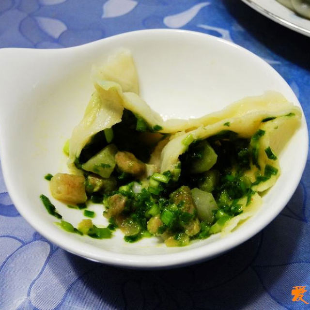 韭菜猪肉虾仁水饺