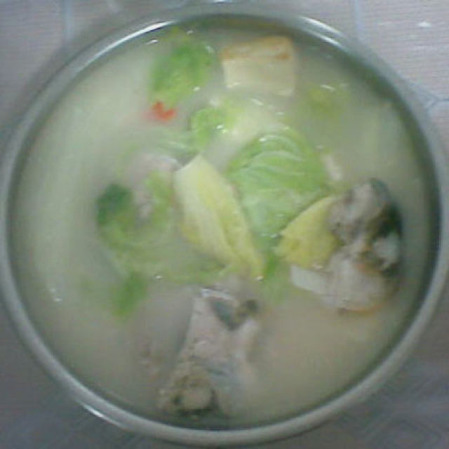 鱼头白菜汤