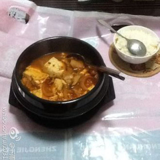 自制韩国泡菜锅