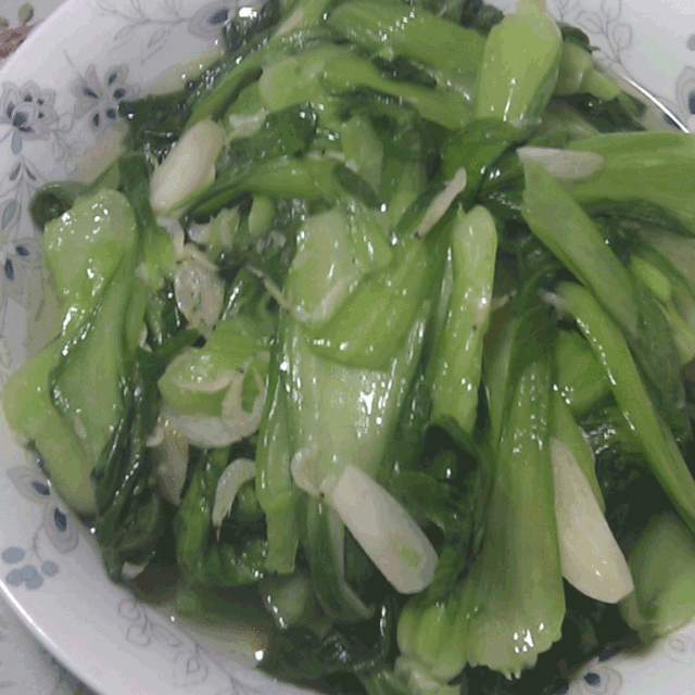 虾米青菜