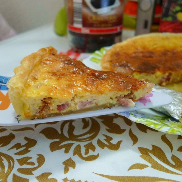 法式咸派—洛林蛋奶火腿挞 quiche lorraine