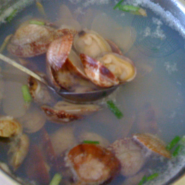 清淡花蛤汤