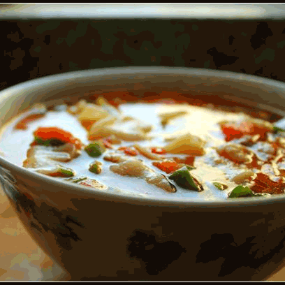周六的早午餐——新疆汤饭
