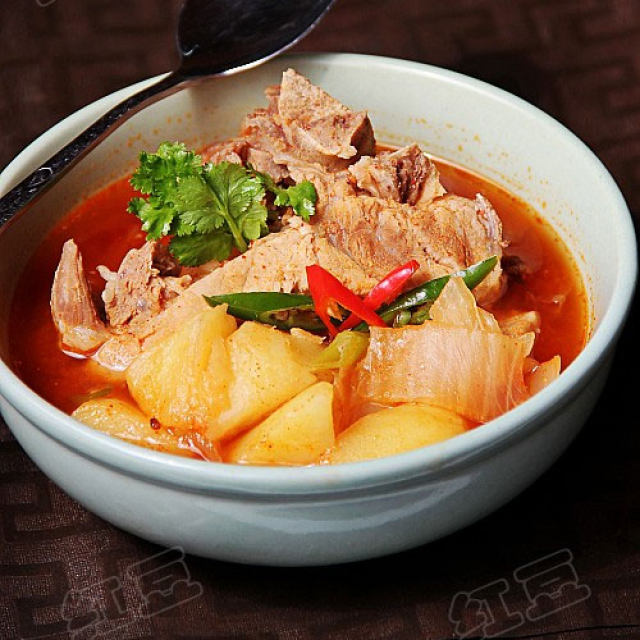 韩式土豆酱汤