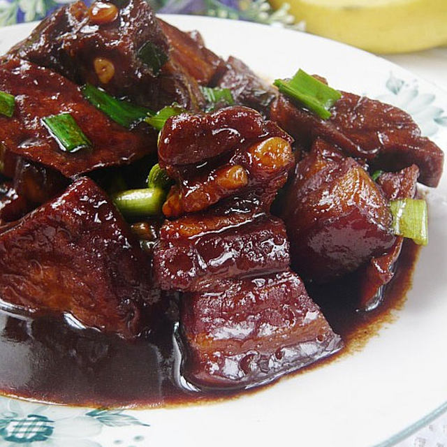 蚝油豆干烧肉