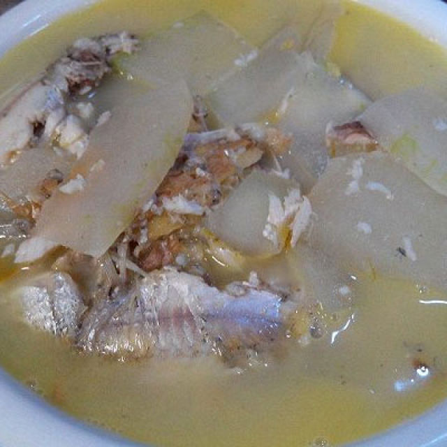 冬瓜炖瓦氏华子鱼汤
