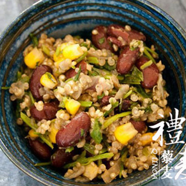 大红豆拌藜麦