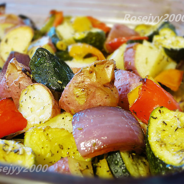烤蔬菜块