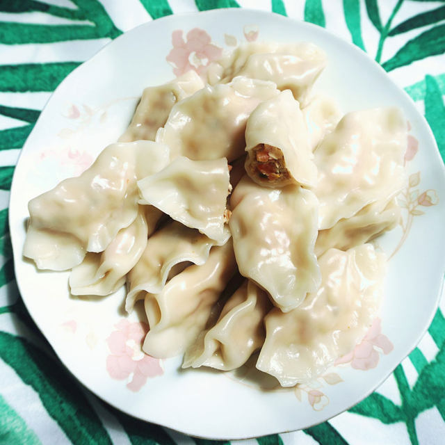 鸡肉番茄水饺