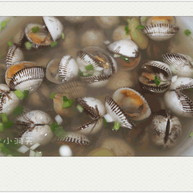 清鲜毛蛤汤