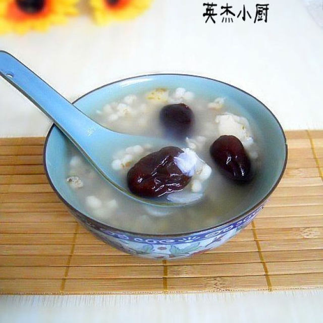 薏米百合红枣粥